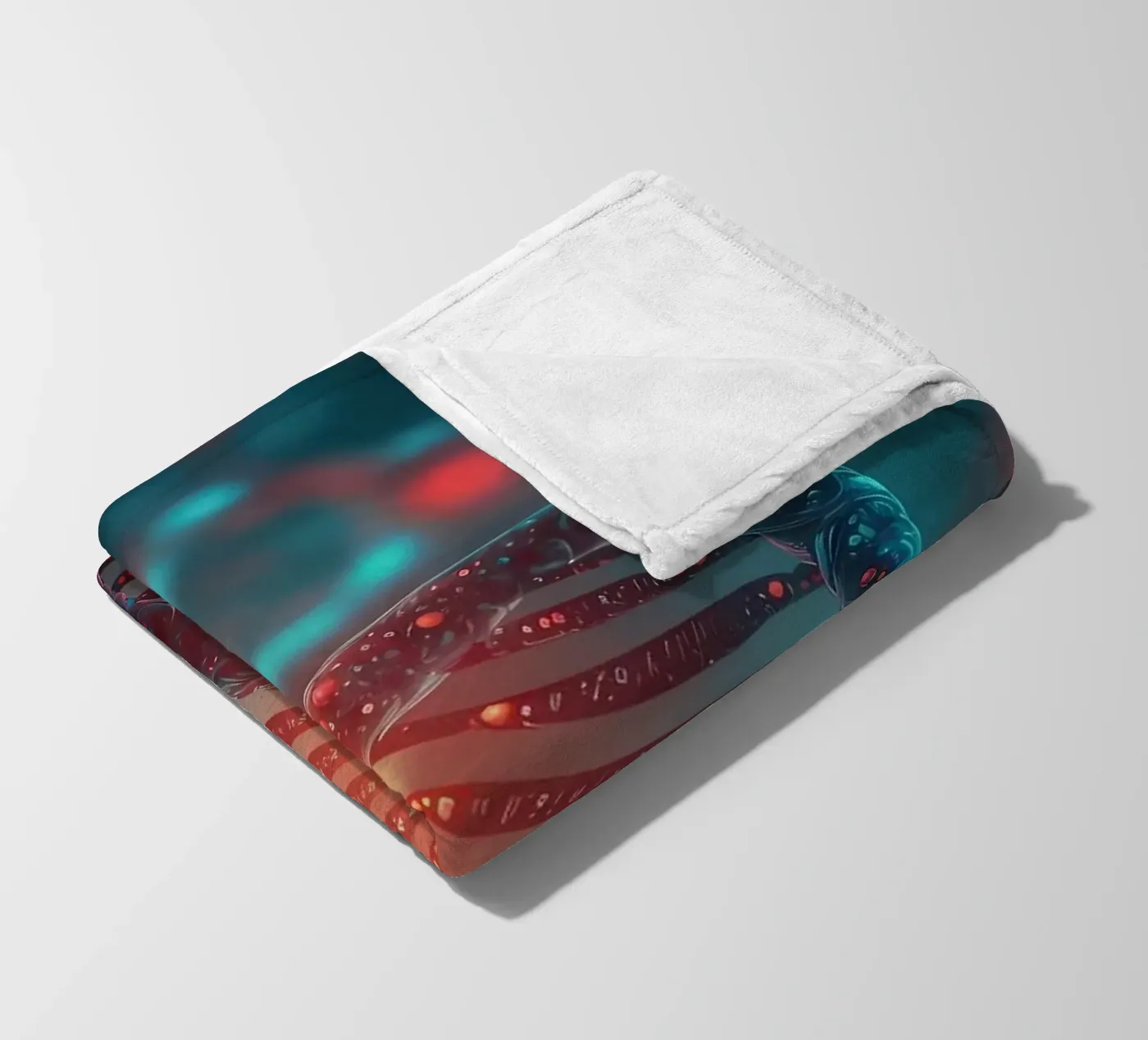 Genetic Code Revealed fleece blanket by Delaplane