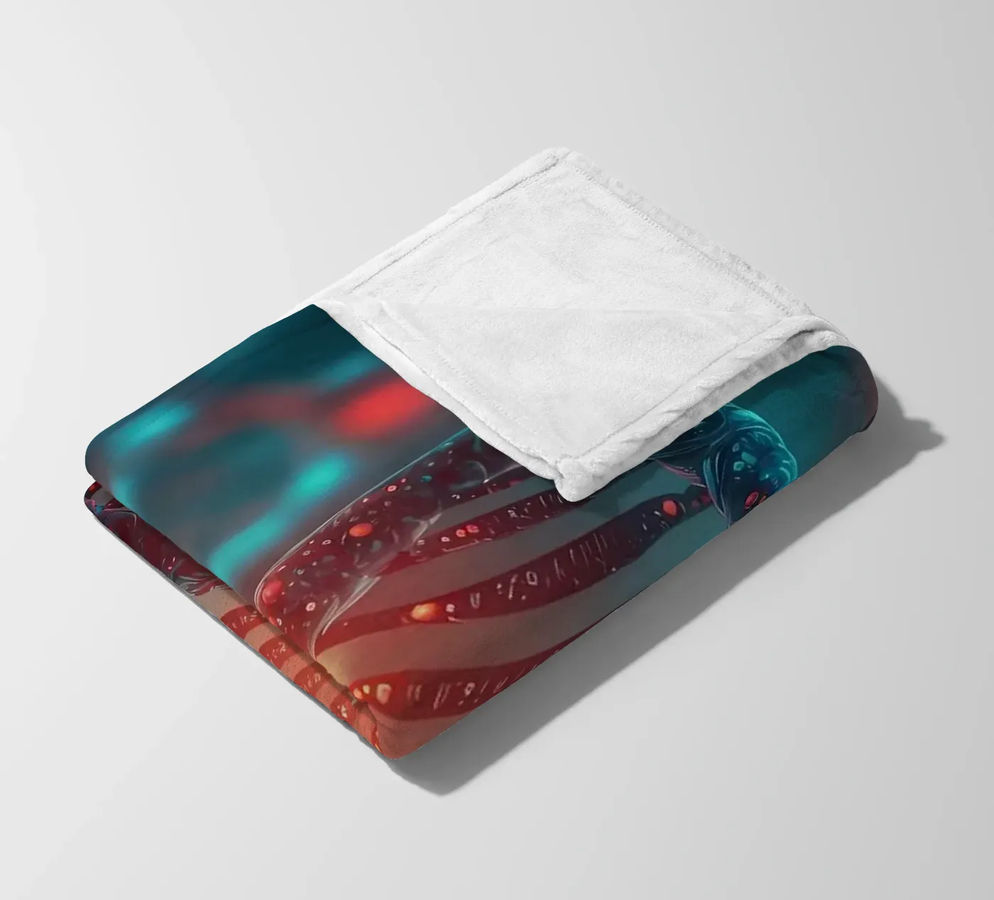 Genetic Code Revealed fleece blanket by Delaplane