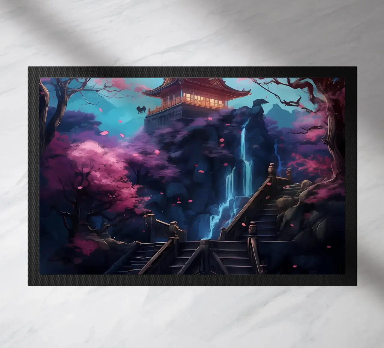 Fiori di ciliegio in Giappone zerbino da Mikesell