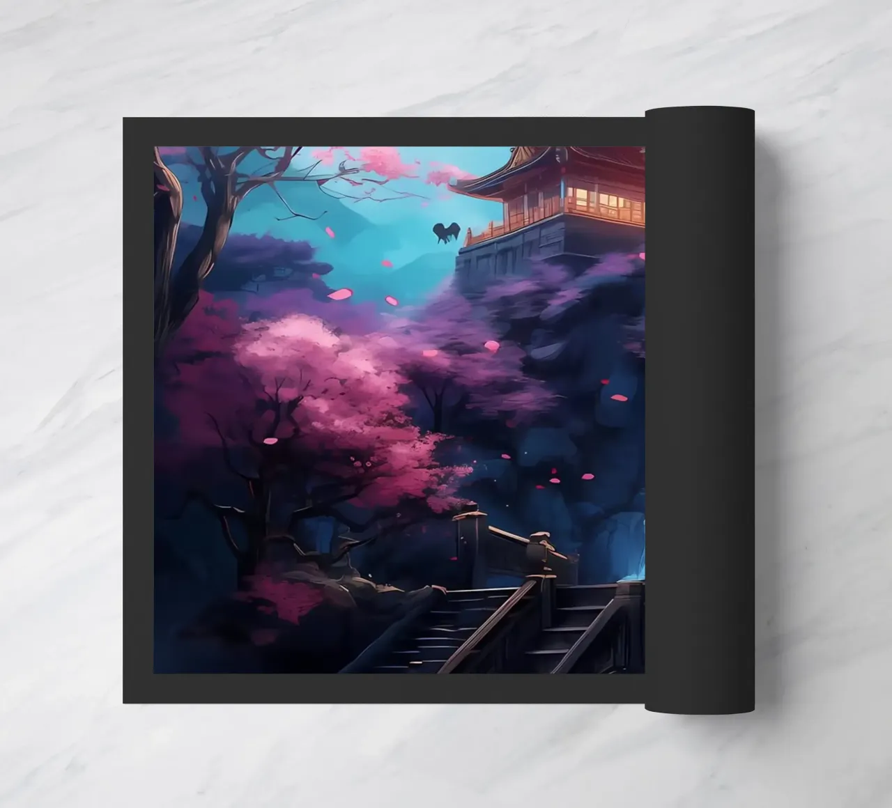 Fiori di ciliegio in Giappone zerbino da Mikesell