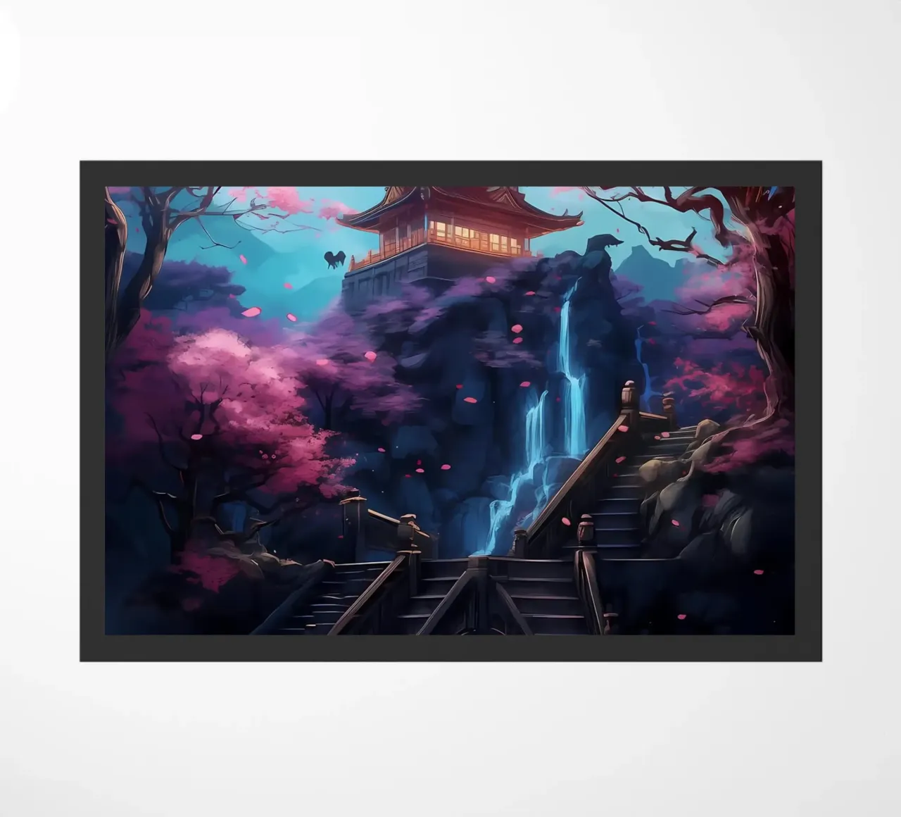 Fiori di ciliegio in Giappone zerbino da Mikesell