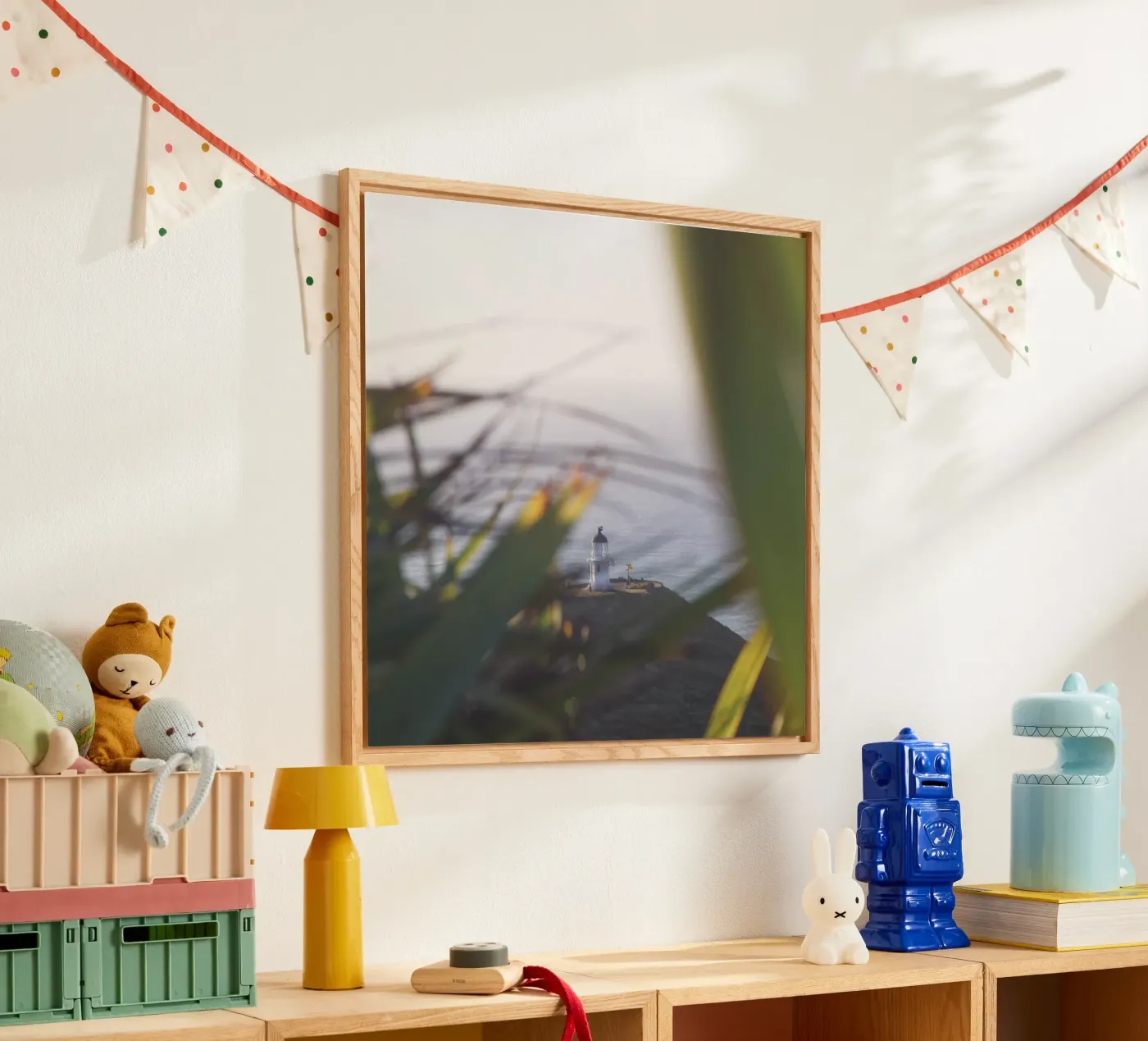 Cape Reinga acryl van Nur Mut