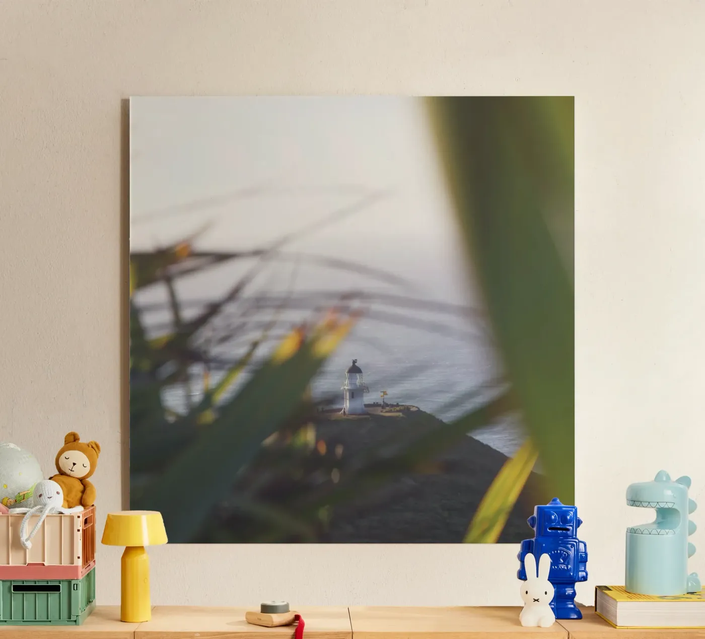 Cape Reinga acryl van Nur Mut