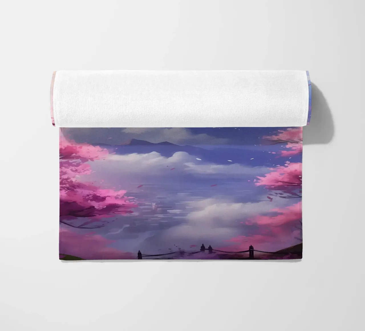 Fiori di ciliegio in Giappone telo mare da Mikesell