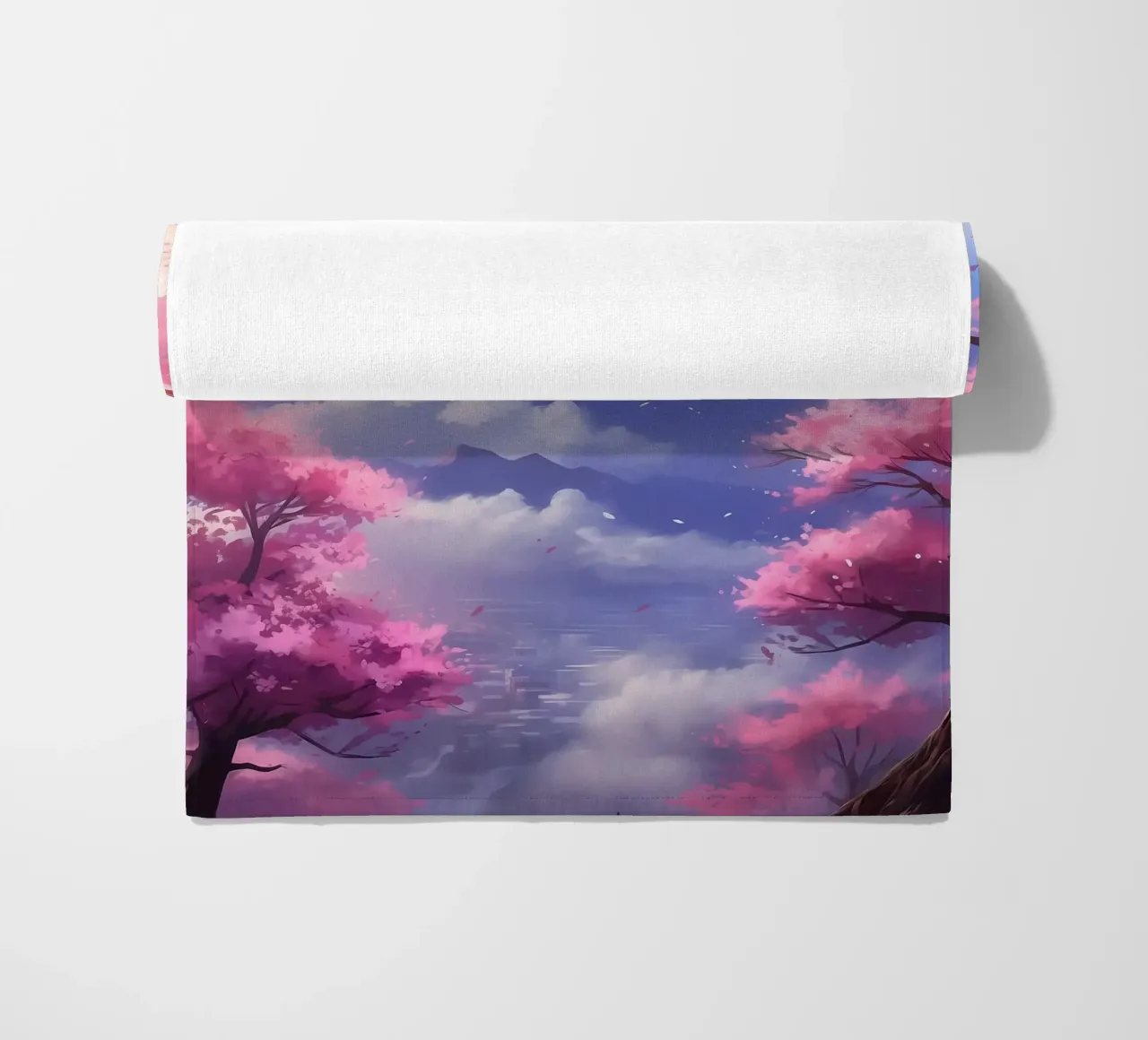 Fiori di ciliegio in Giappone telo mare da Mikesell