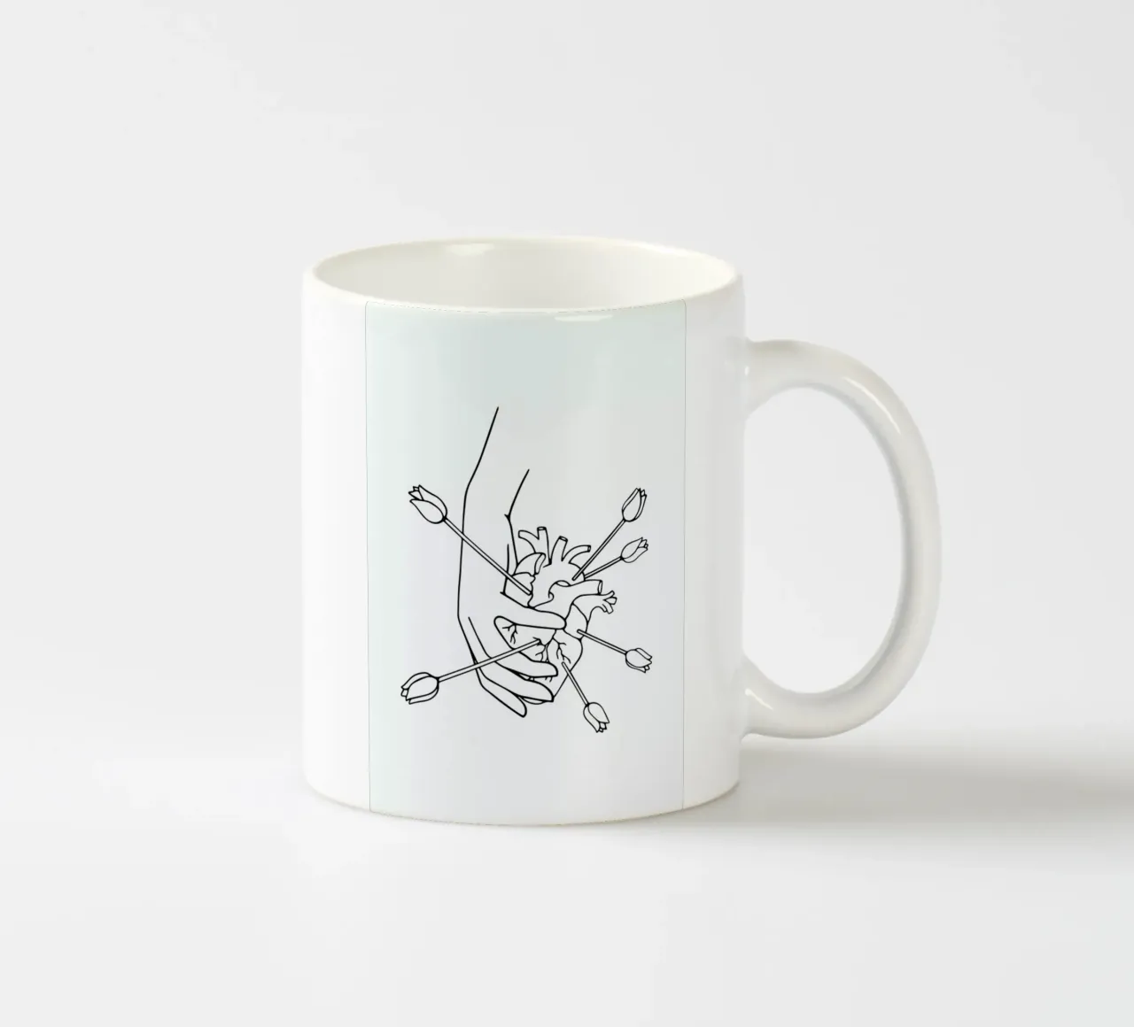 From A Full Heart tazza in ceramica da Ninhol