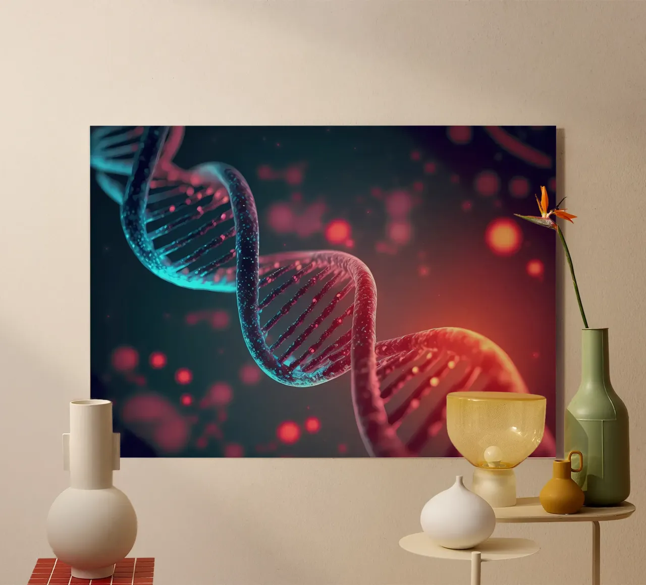 Svelare i segreti del DNA plexiglass da Delaplane