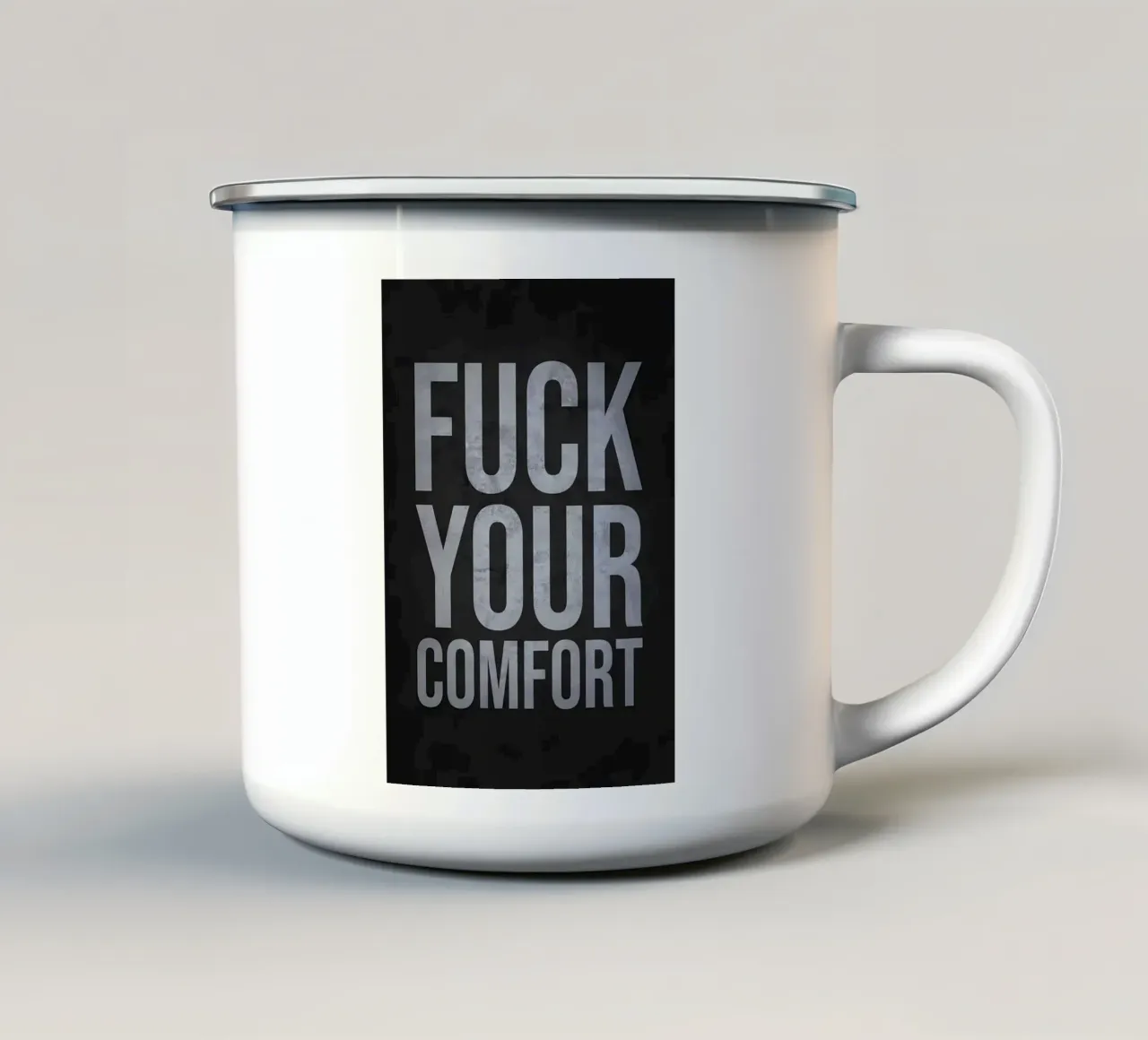 Zona di comfort tazza in smalto da Bassy