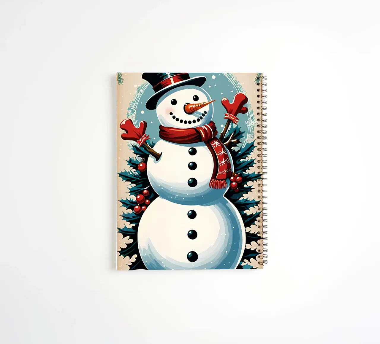 Minimalist Poster 61 spiral notebook by Kadynce