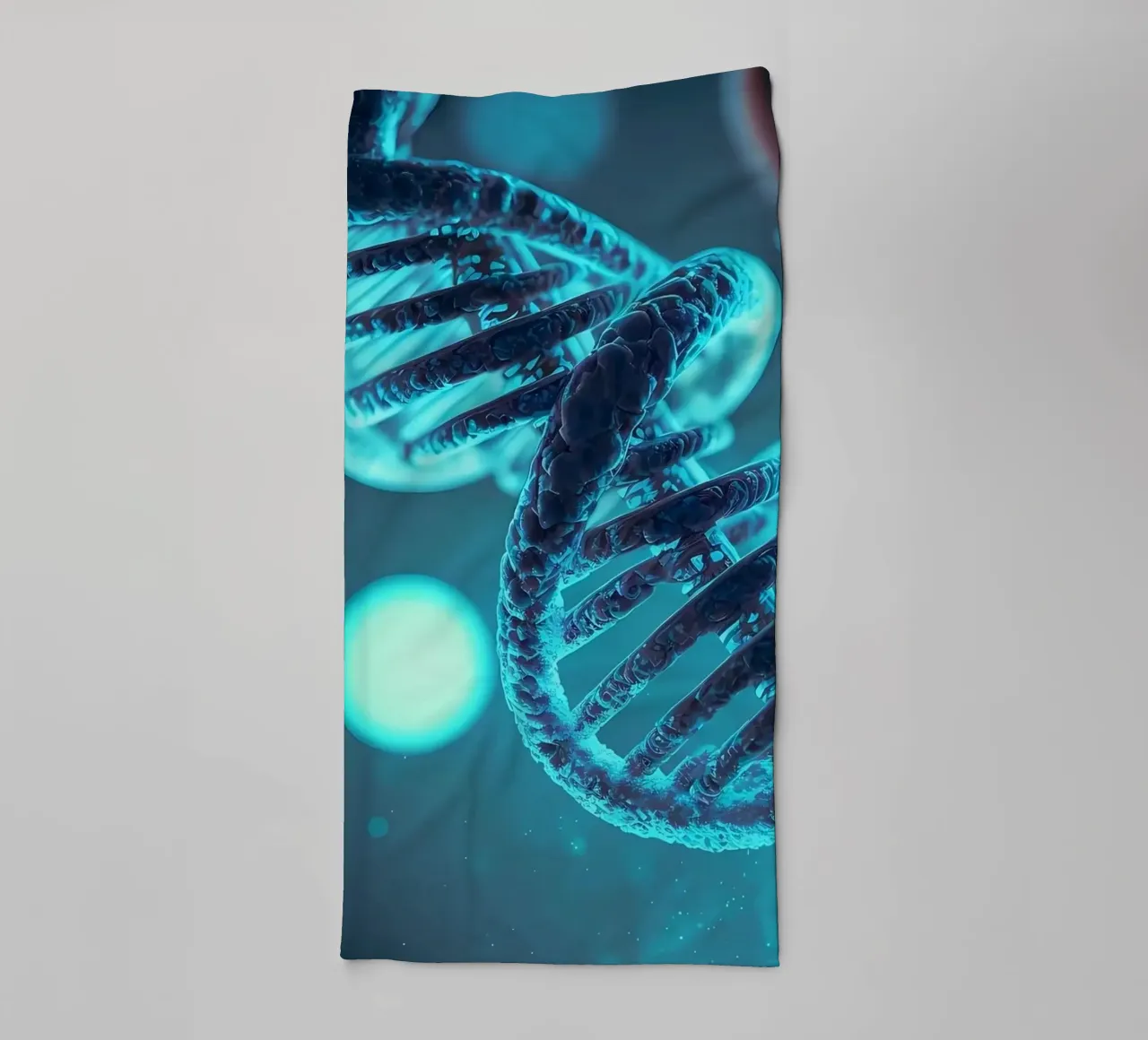 Explorations génétiques de l'ADN serviette de bain de Delaplane