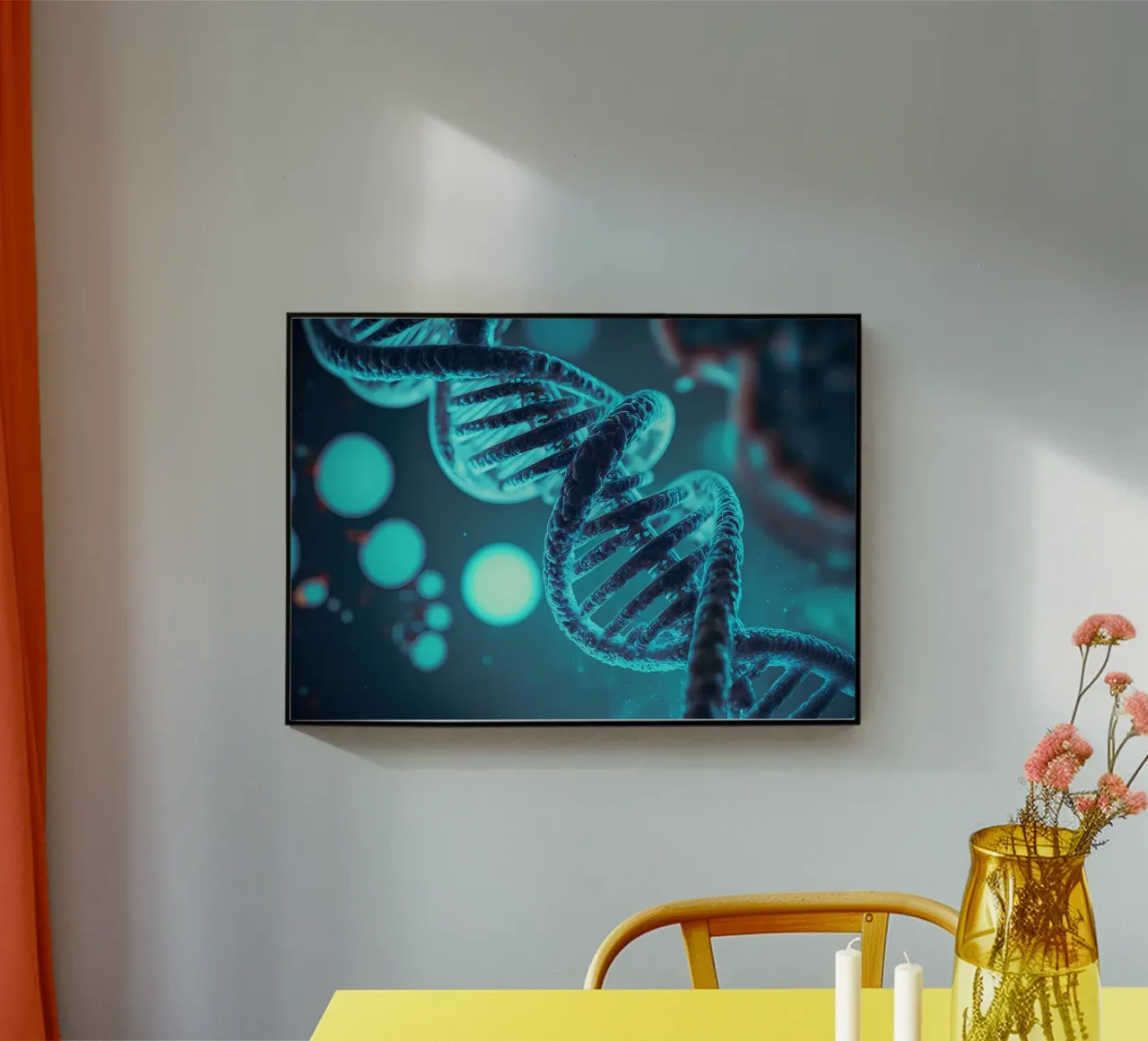 Genetic DNA Explorations acrylic glass by Delaplane