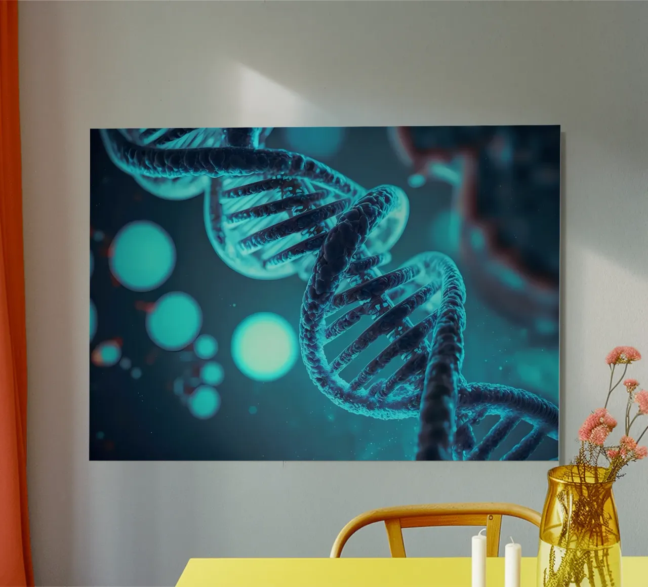 Genetic DNA Explorations alu-dibond by Delaplane