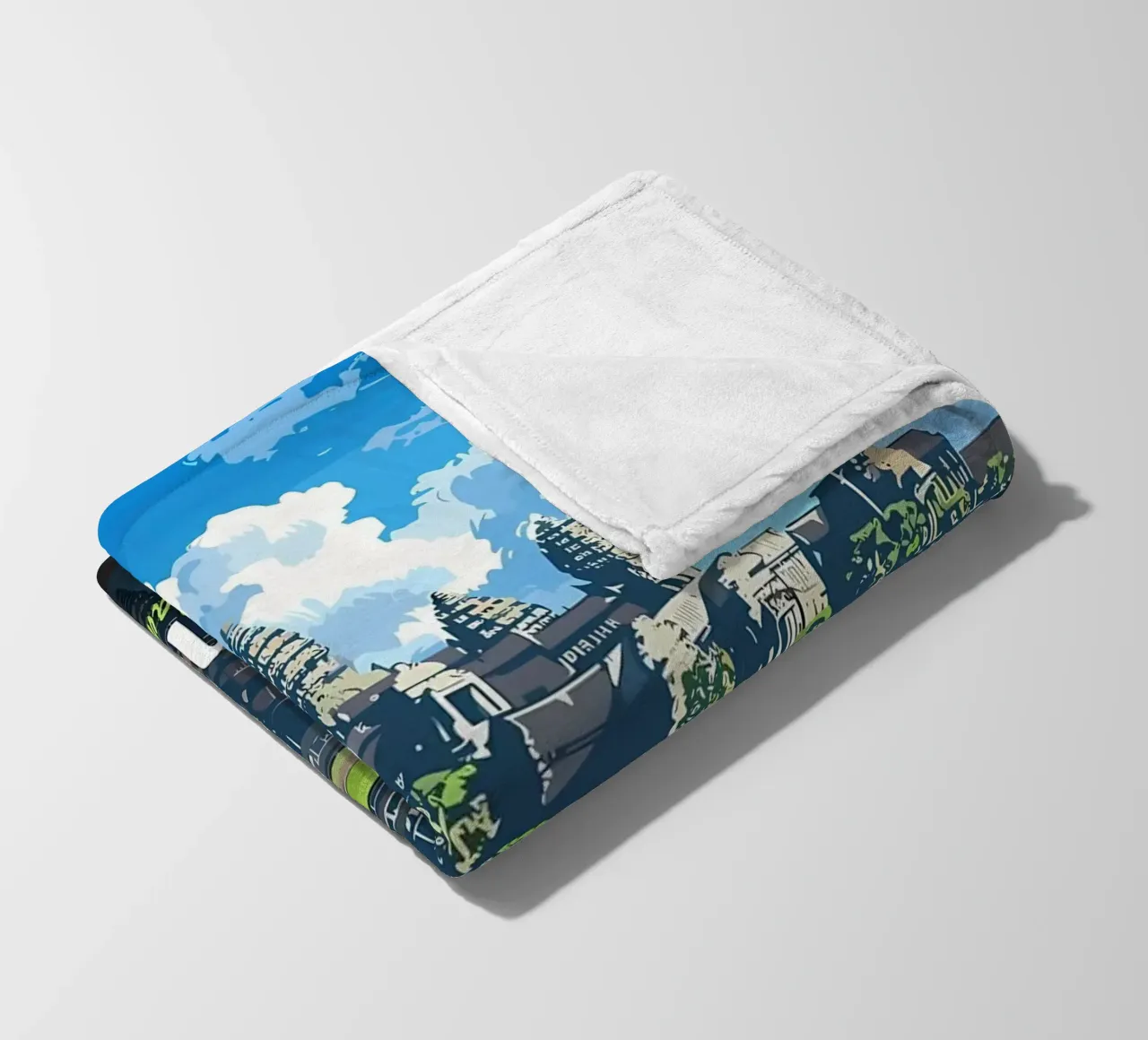 Tempio di Angkor Wat, Siem Reap coperta in pile da Ginnery