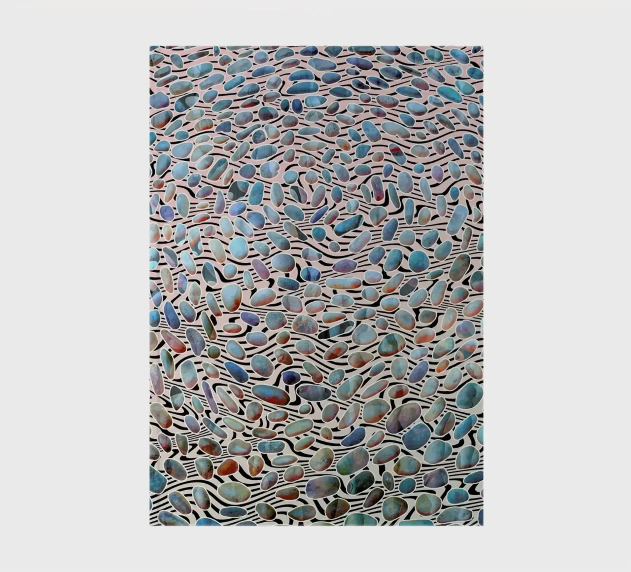 Pebbles Party notebook by Angelo Cerantola