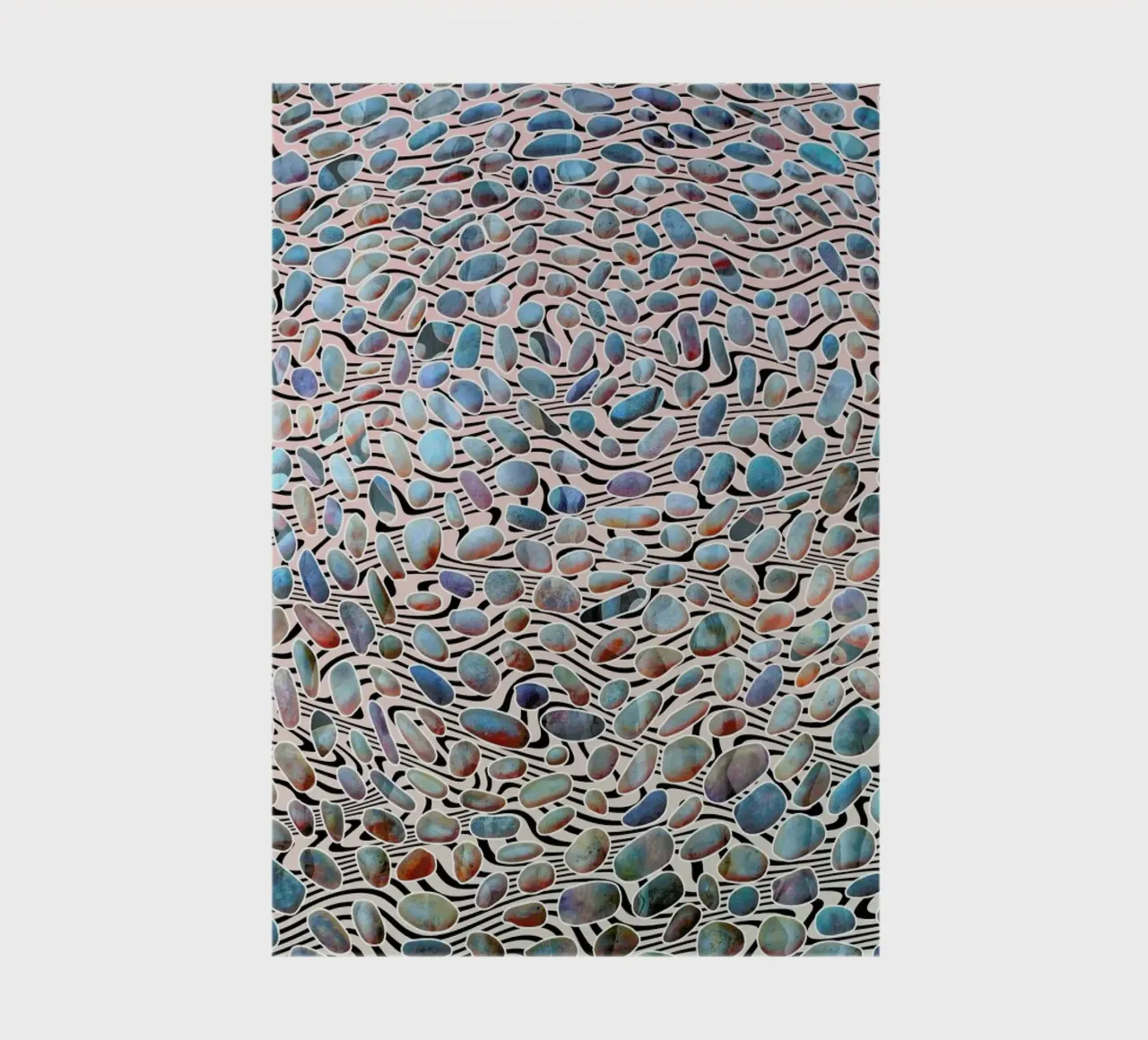 Pebbles Party notebook by Angelo Cerantola