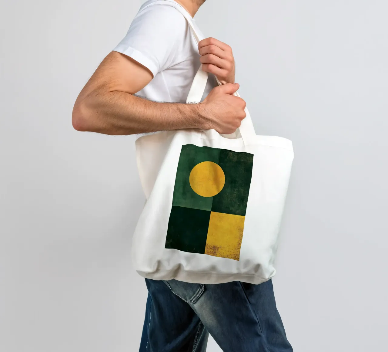 Bauhaus Weimar VIII borsa in juta da Form And Function
