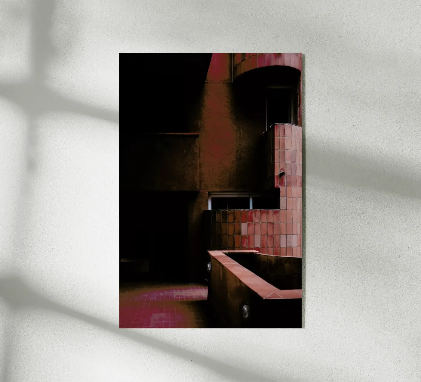 Walden Red 2 plexiglas de Chris Abatzis