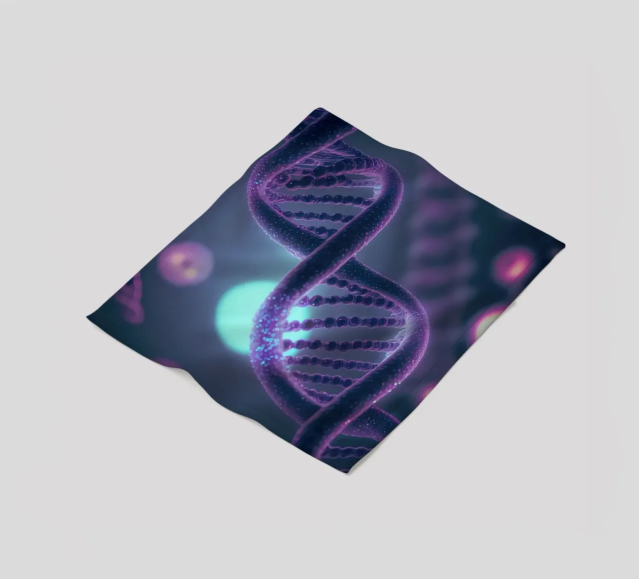 Genetic Insights Unleashed fleece blanket by Delaplane