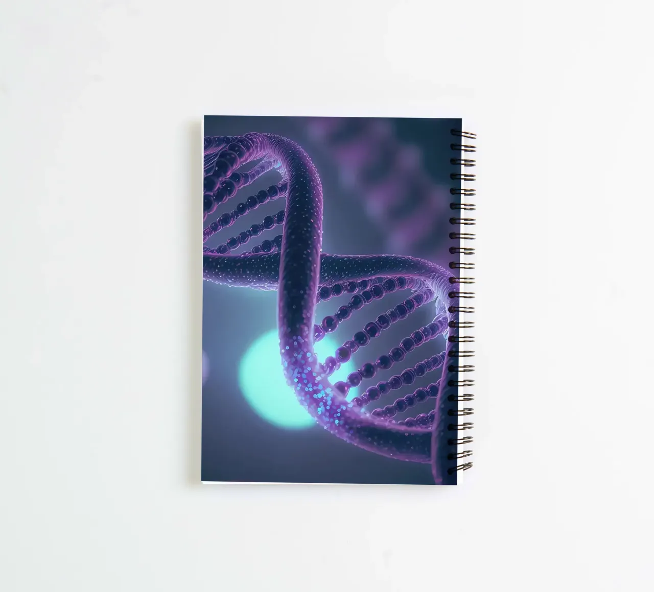 Genetic Insights Unleashed spiral notebook by Delaplane