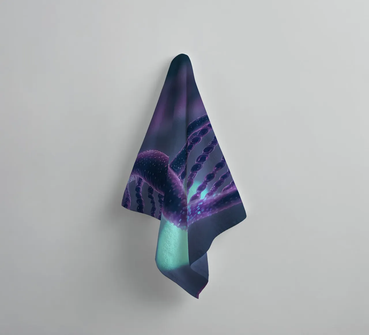 Genetic Insights Unleashed towel by Delaplane