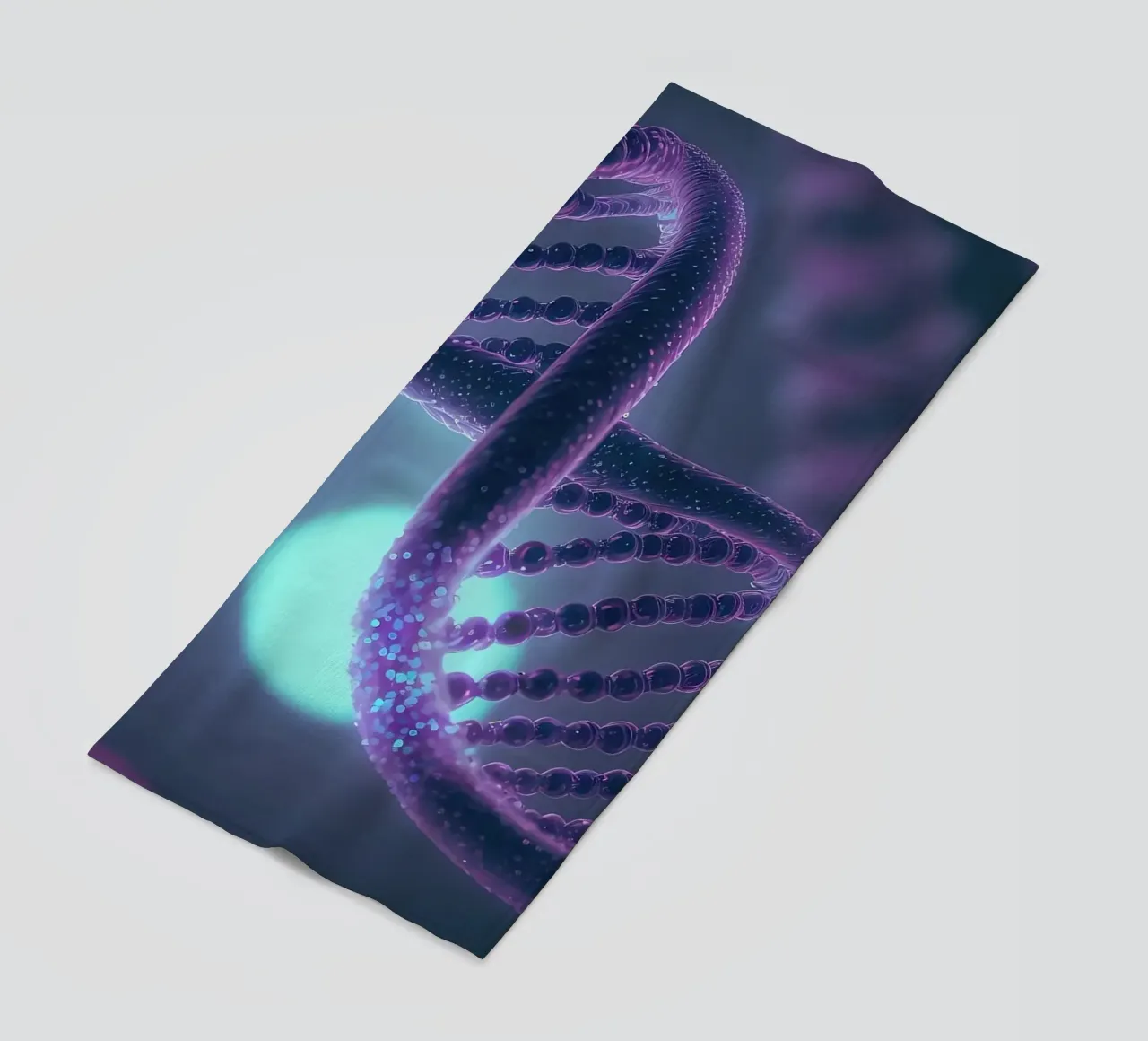 Genetic Insights Unleashed beach towel by Delaplane