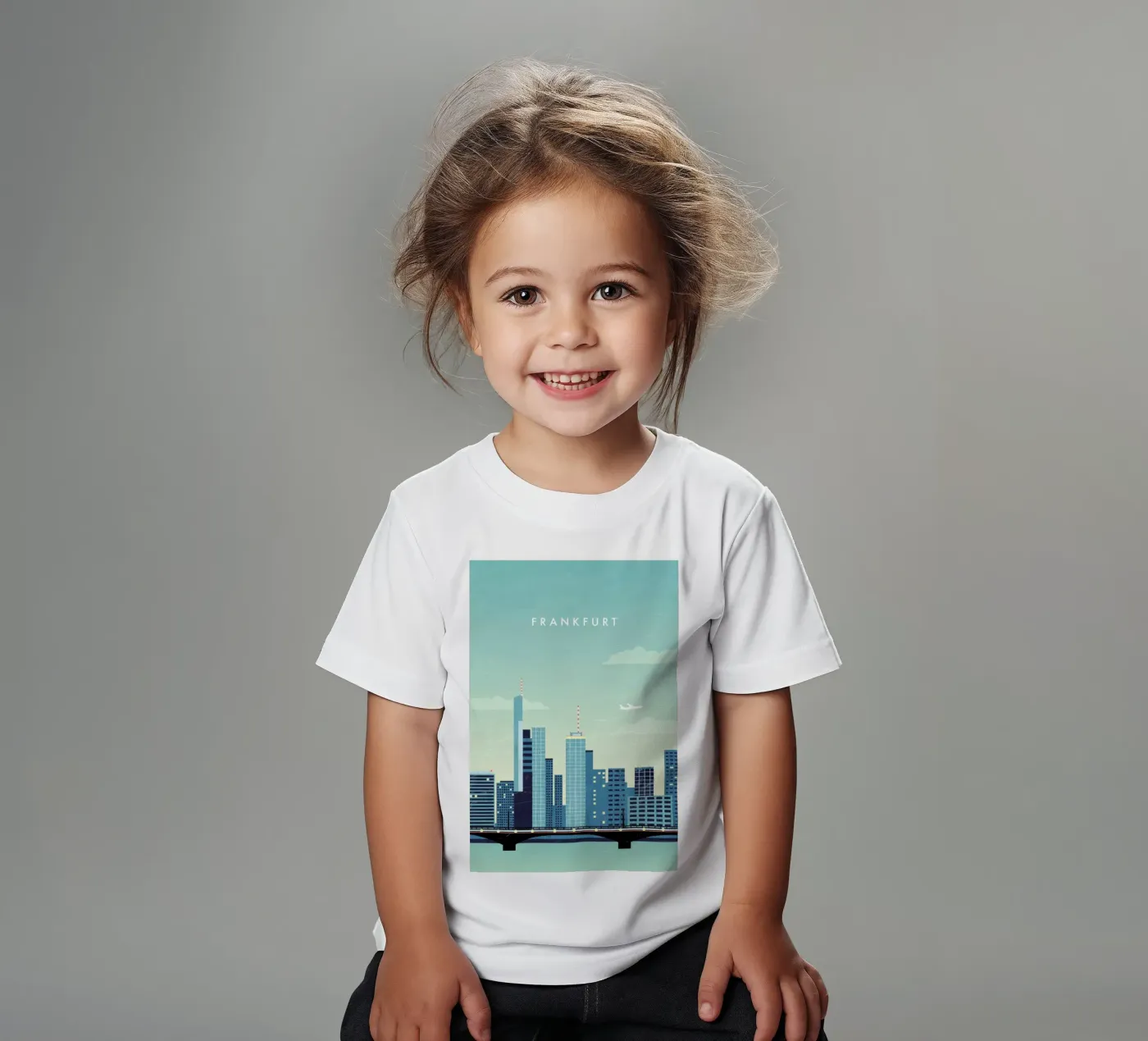 Francoforte t-shirt bambini da Katinka Reinke