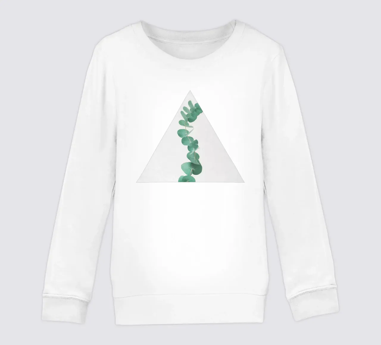 Eucalyptus III kids sweatshirt by Cassia Beck Photography