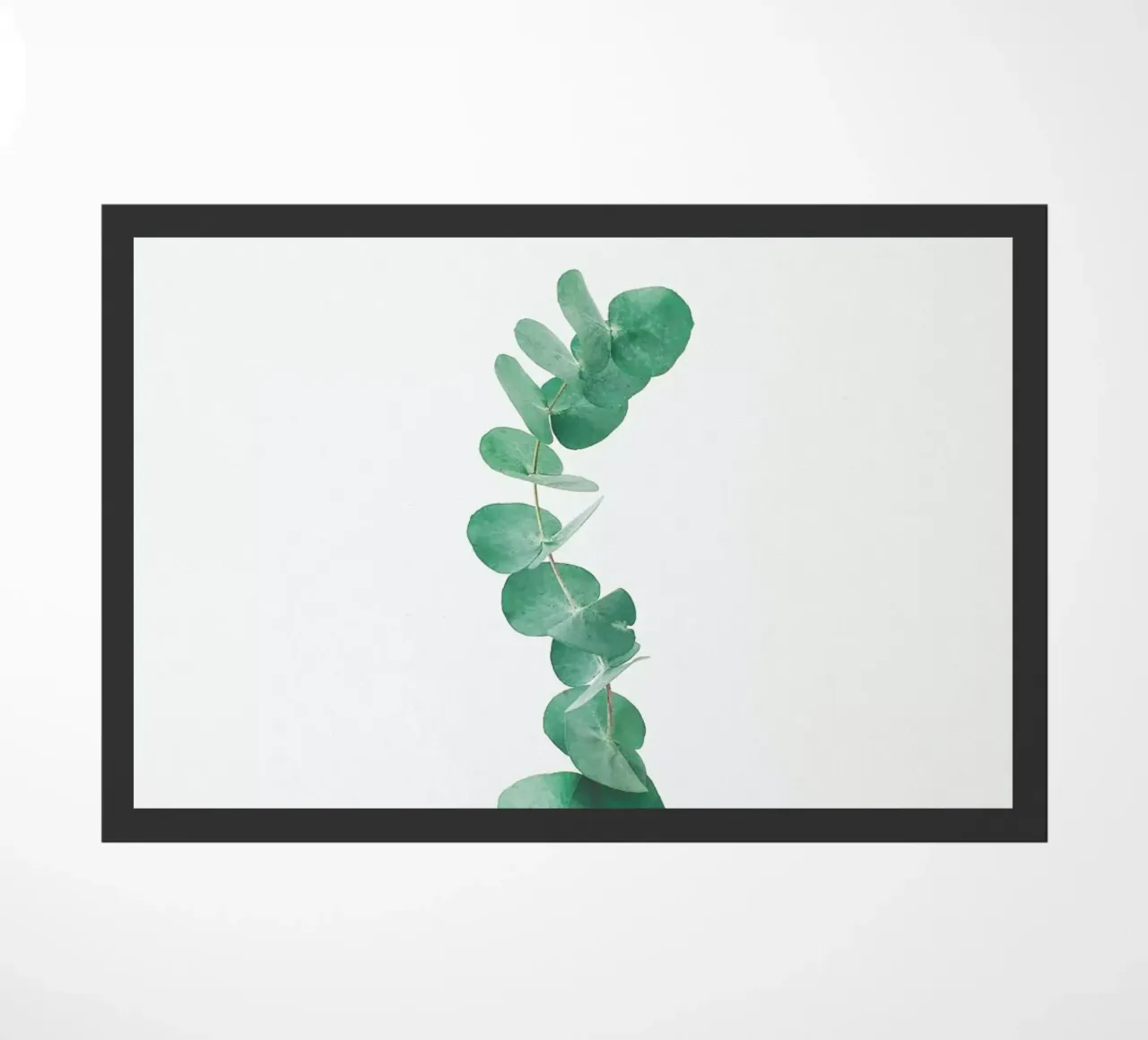 Eucalyptus III doormat by Cassia Beck Photography