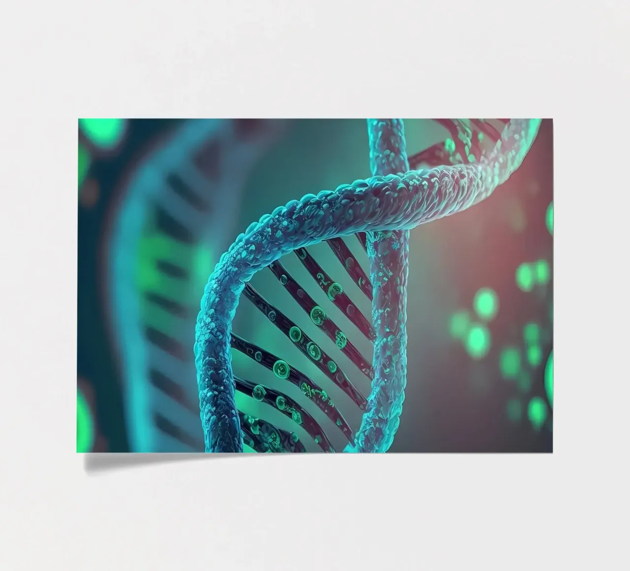 Genetische DNA wonderen stickervel van Delaplane