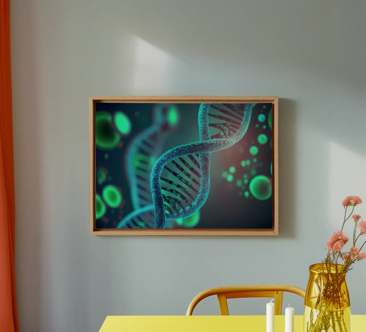 Genetic DNA Marvels canvas by Delaplane