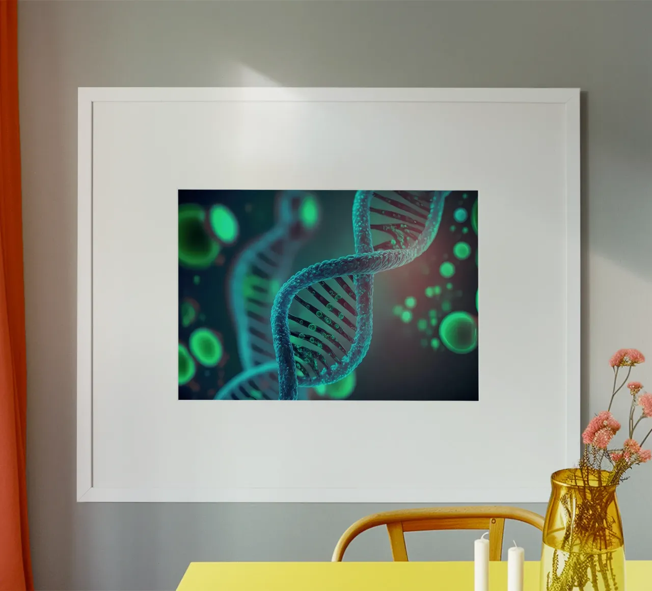 Meraviglie del DNA genetico carta hahnemühle da Delaplane