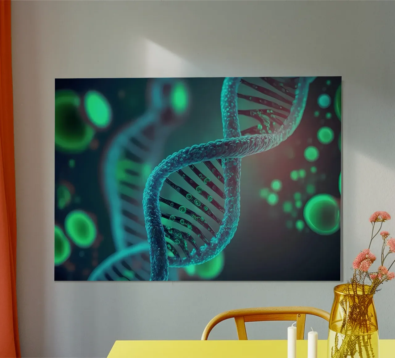 Meraviglie del DNA genetico carta hahnemühle da Delaplane