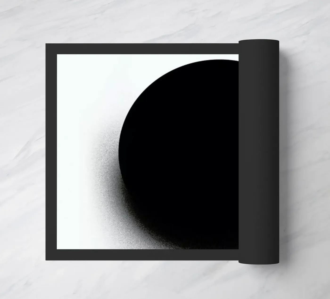 Fading Circle Fußmatte von LeDieg