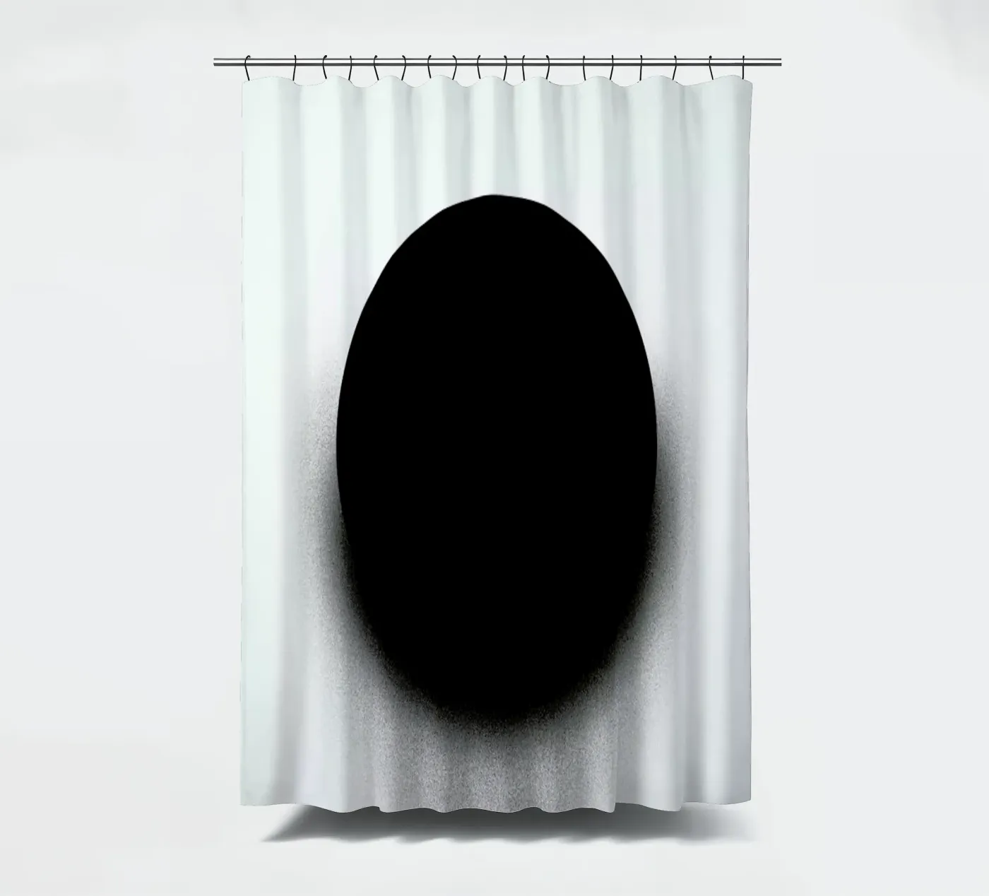 Fading Circle shower curtain by LeDieg