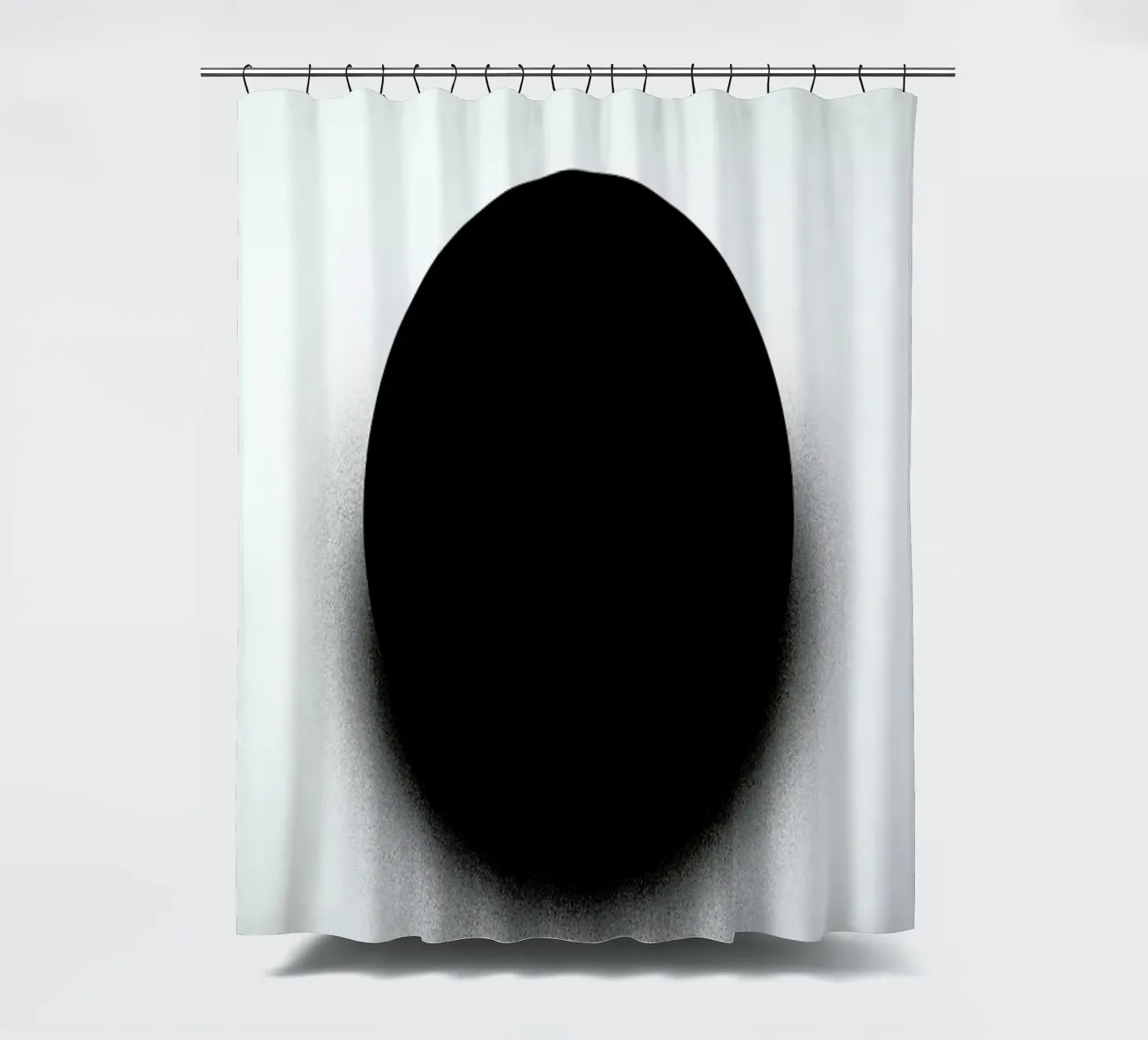 Fading Circle shower curtain by LeDieg
