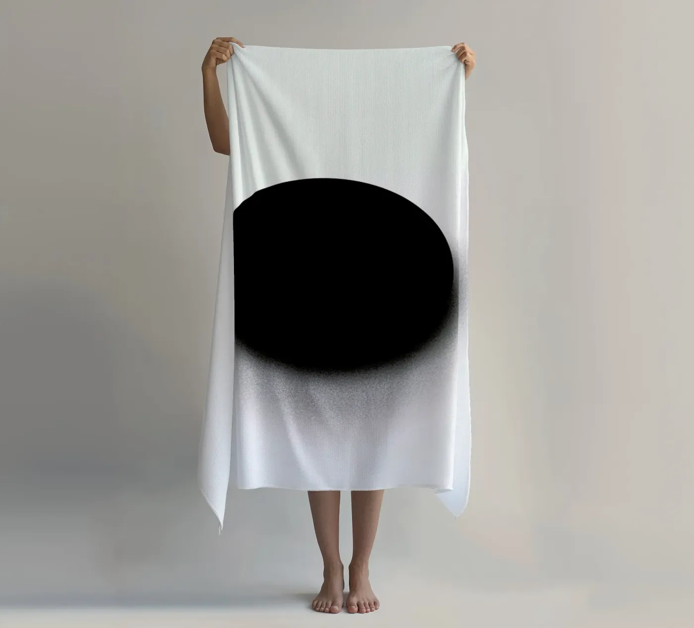 Fading Circle strandhanddoek van LeDieg