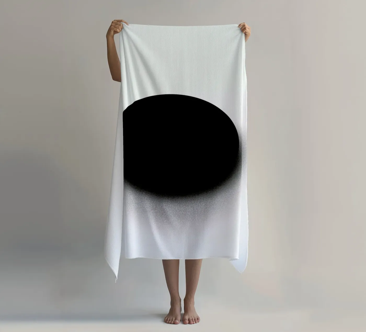 Fading Circle Strandtuch von LeDieg