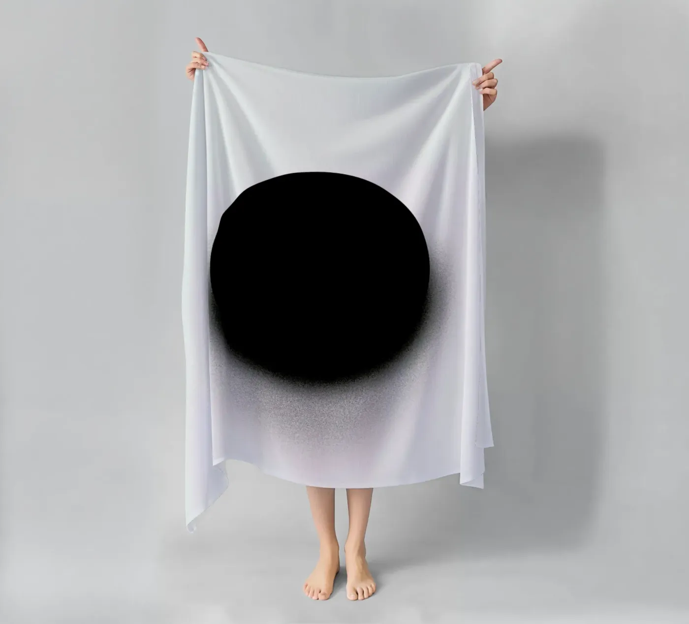Fading Circle strandhanddoek van LeDieg