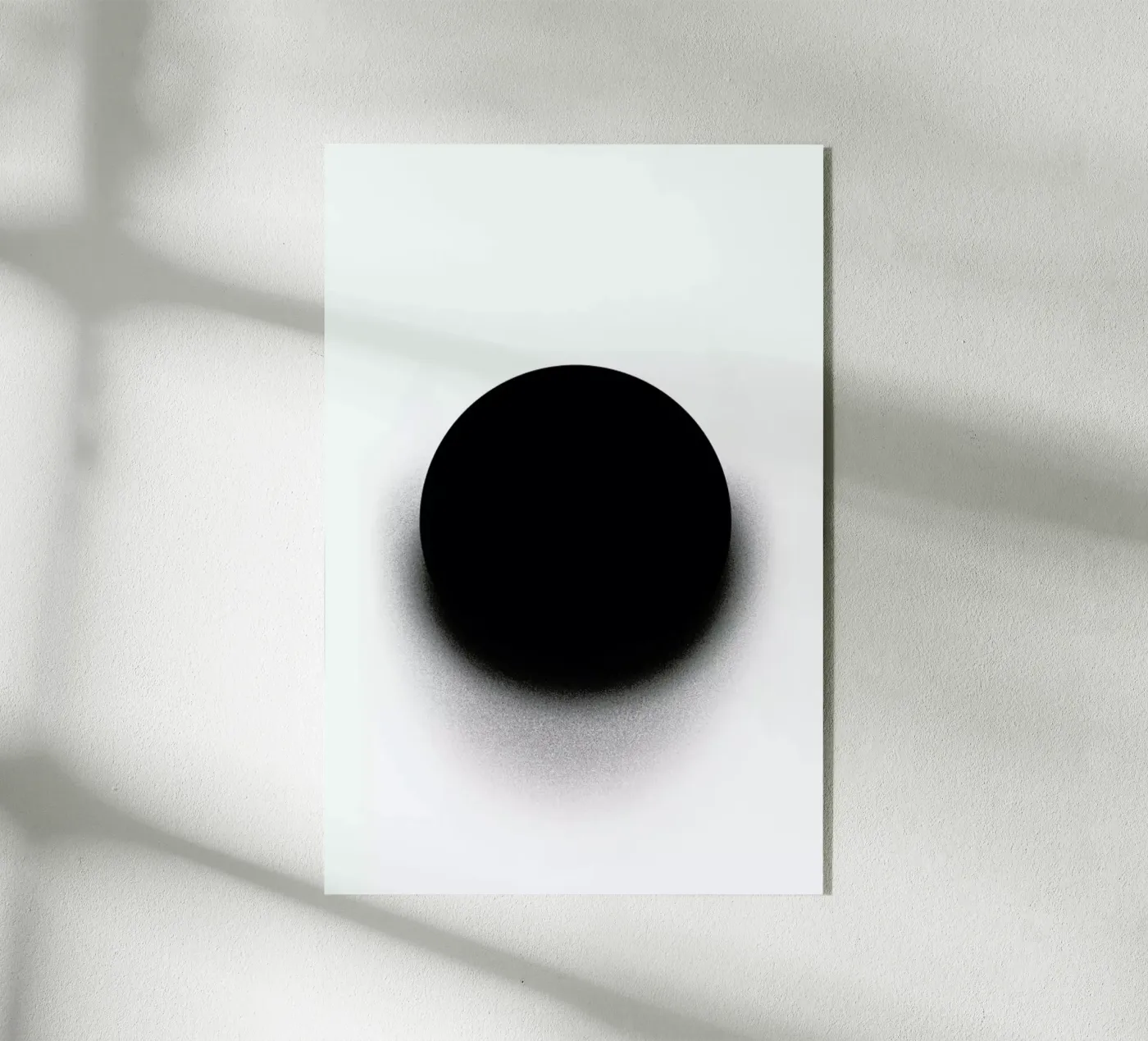 Fading Circle Acryl-Glas von LeDieg