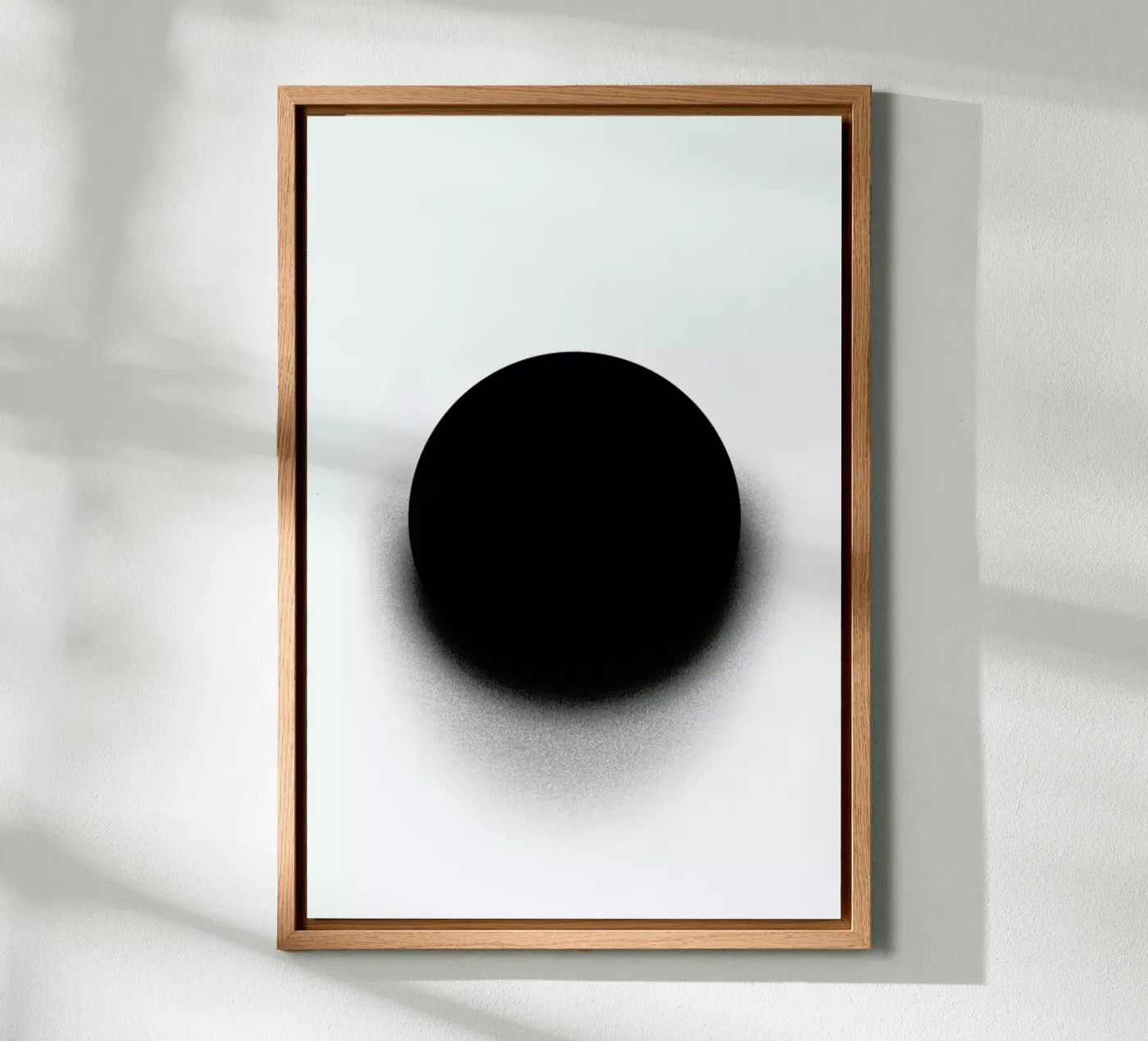 Fading Circle canvas van LeDieg