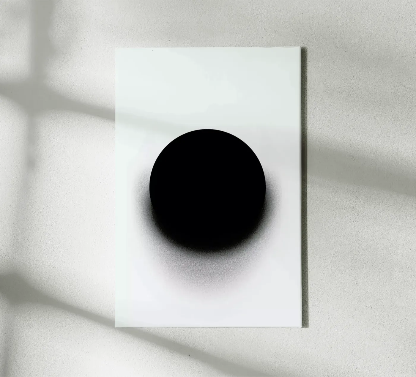 Fading Circle canvas van LeDieg