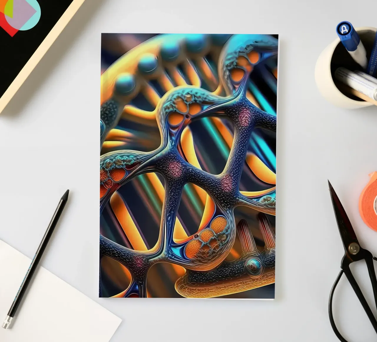 Illuminating Genetic Path notebook by Delaplane