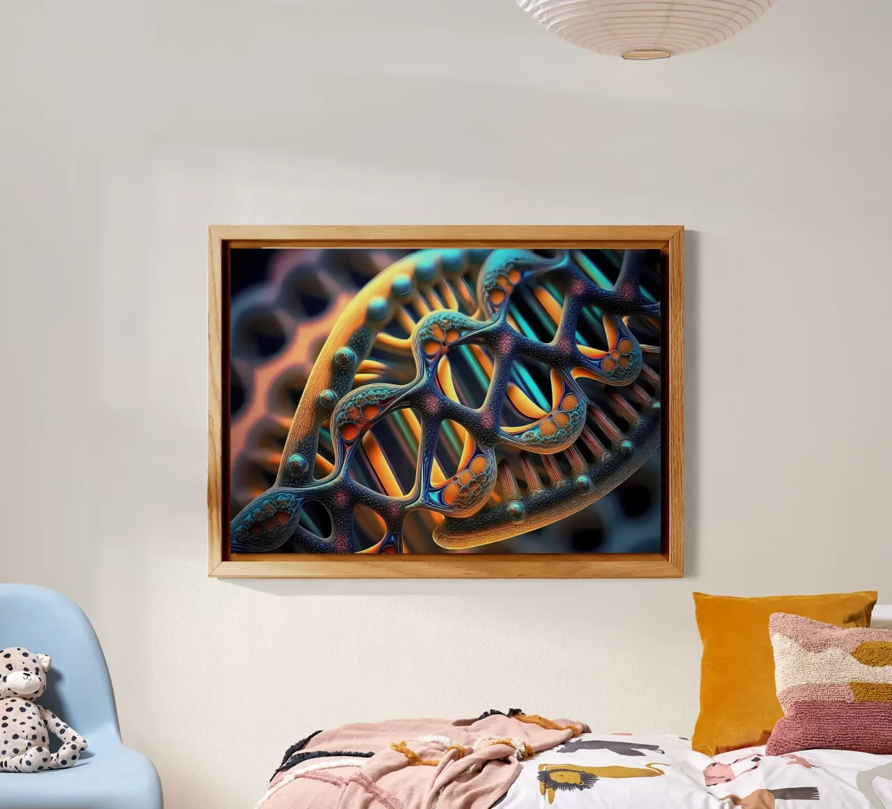 Illuminating Genetic Path forex plate by Delaplane