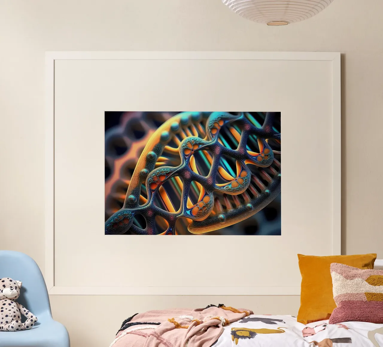 Illuminating Genetic Path hahnemühle by Delaplane