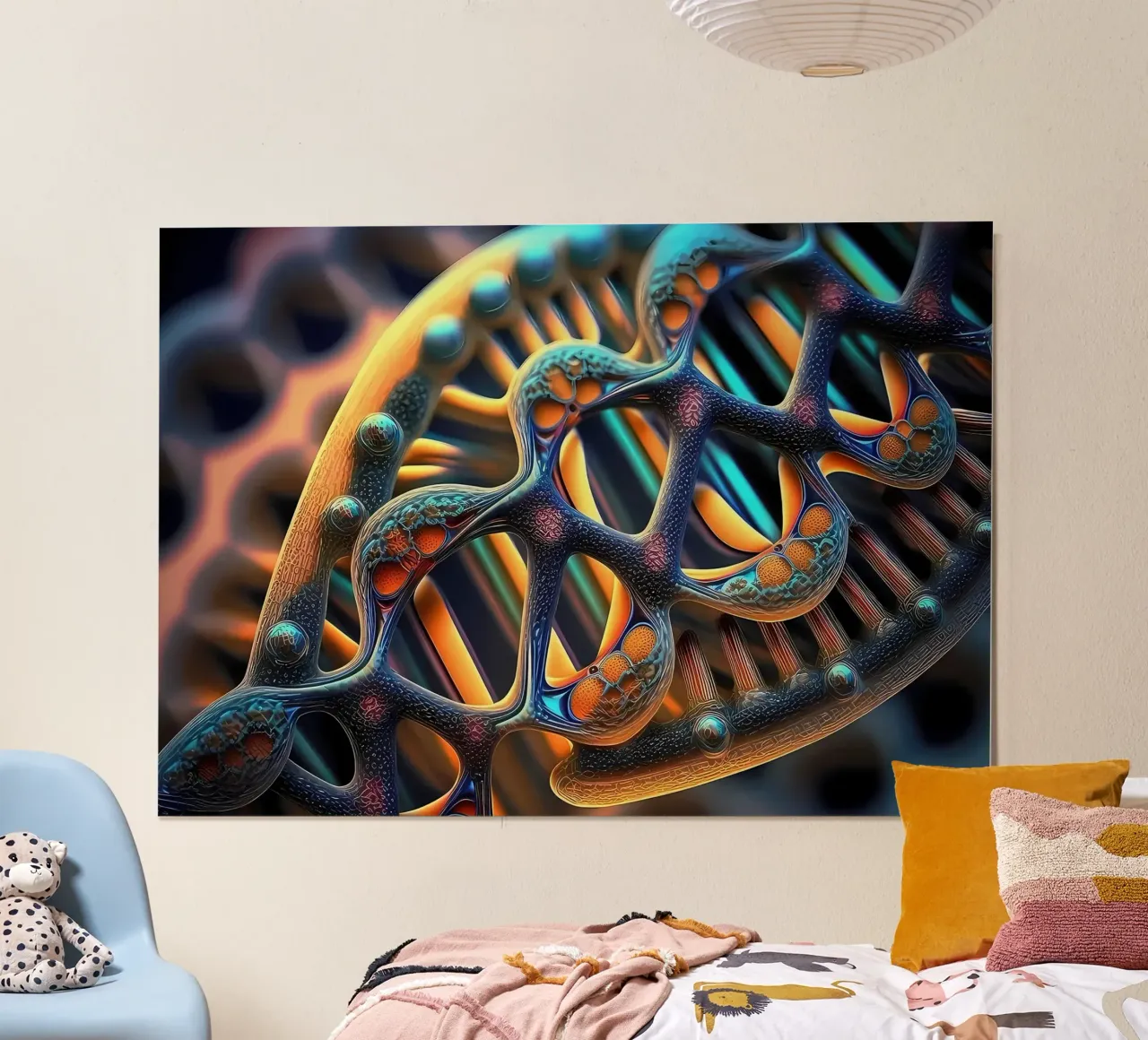 Illuminating Genetic Path hahnemühle by Delaplane