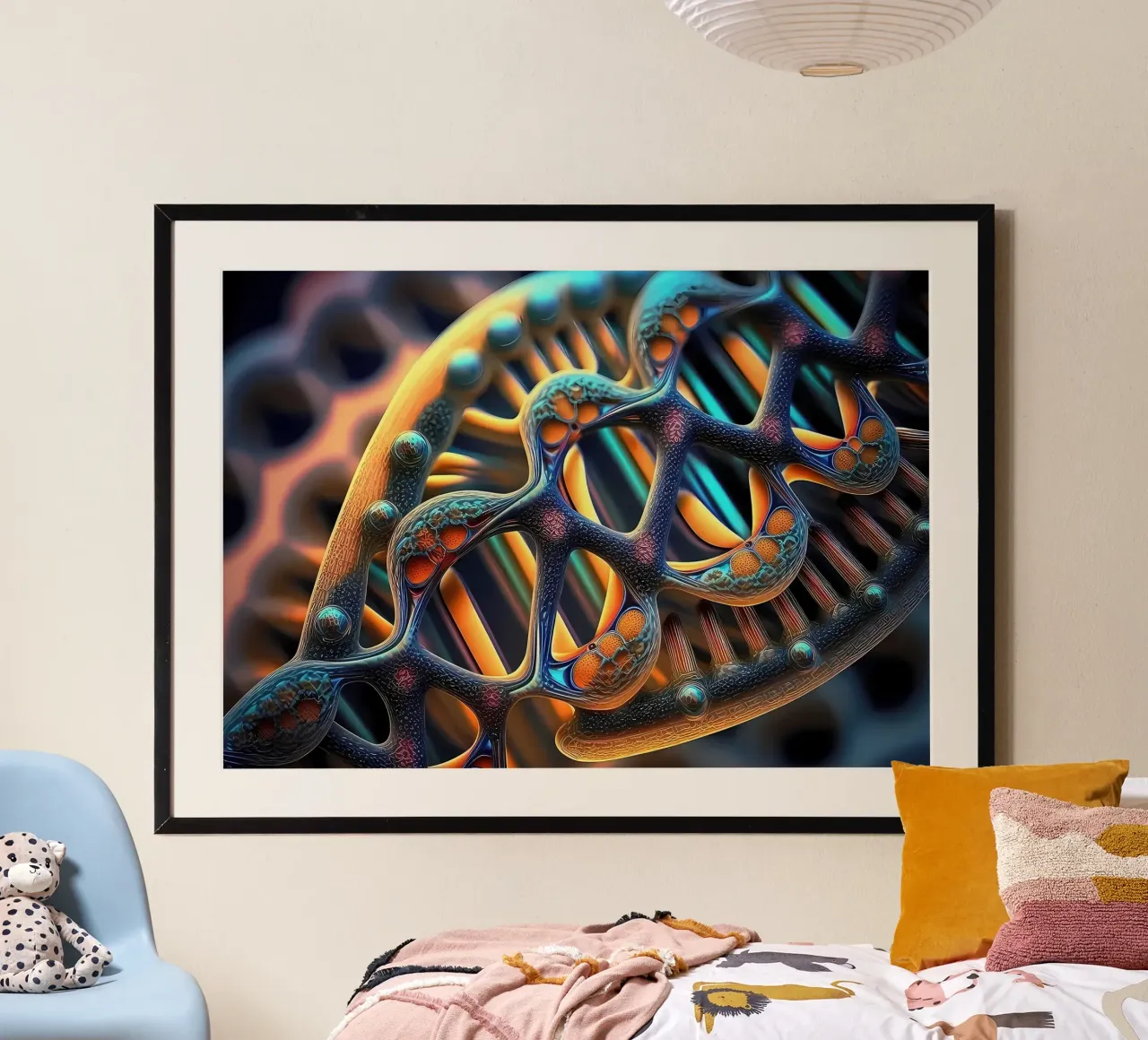 Illuminating Genetic Path hahnemühle by Delaplane