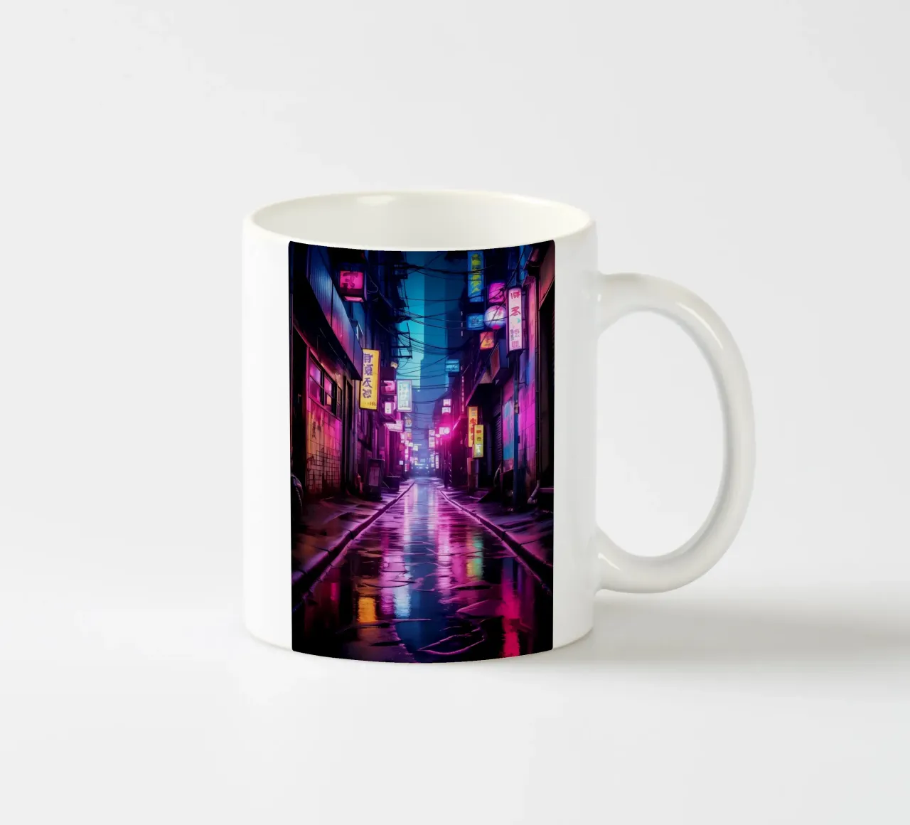 Cyberpunk Tone ceramic mug by Mikesell