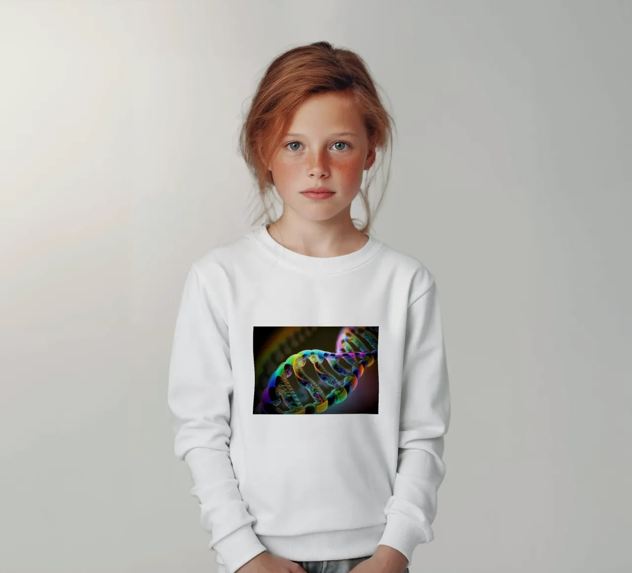 Unraveling Genetic Mysteri kids sweatshirt by Delaplane