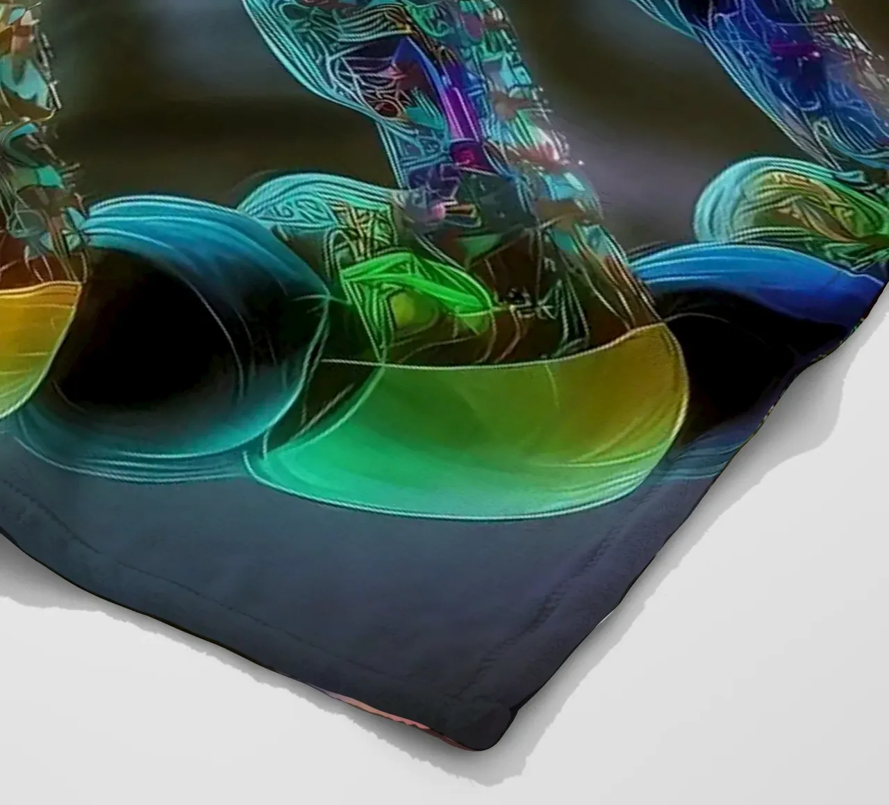 Unraveling Genetic Mysteri fleece blanket by Delaplane