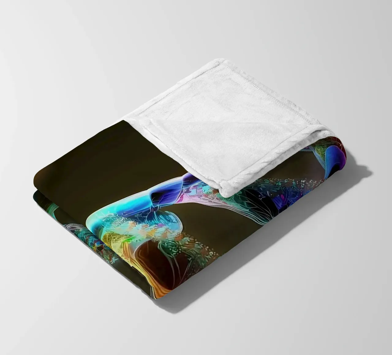 Unraveling Genetic Mysteri fleece blanket by Delaplane